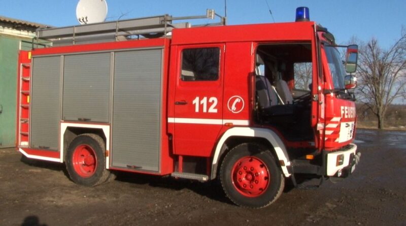 У Лисичій Балці новий пожежний автомобіль